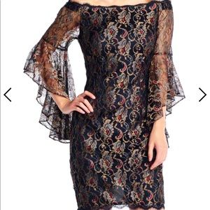 Adrianna Papell floral dress